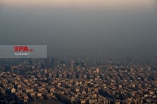   آلودگی هوای روز دوشنبه  تهران 