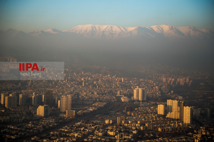   آلودگی هوای روز دوشنبه  تهران 