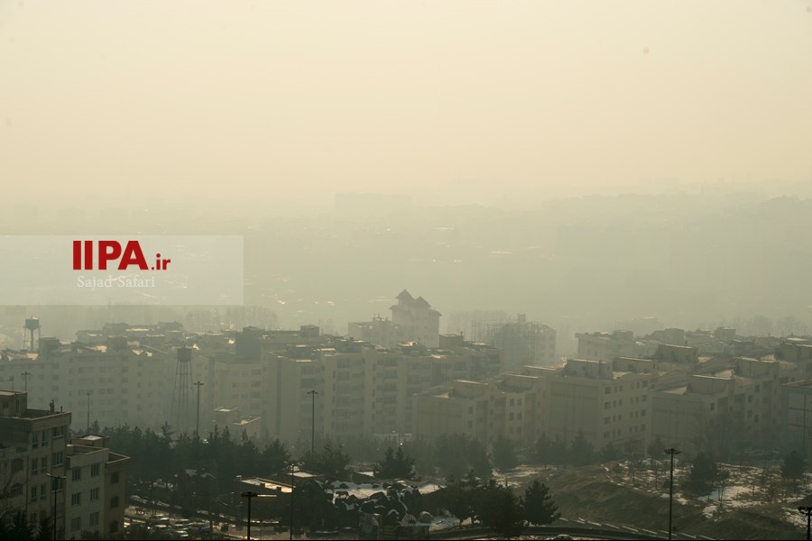   آلودگی هوای روز دوشنبه  تهران 