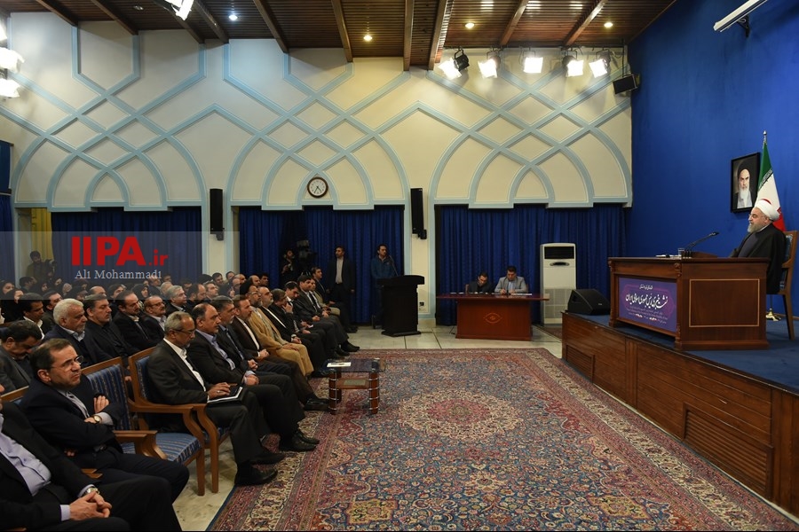   نشست خبری حسن روحانی