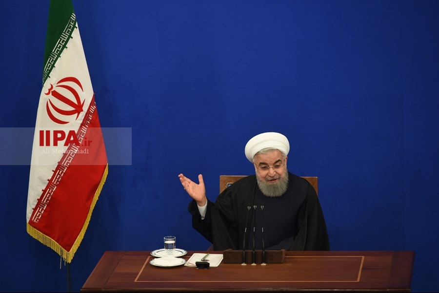   نشست خبری حسن روحانی