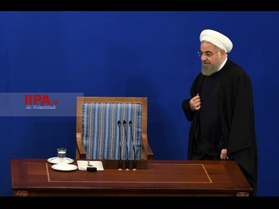 نشست خبری حسن روحانی