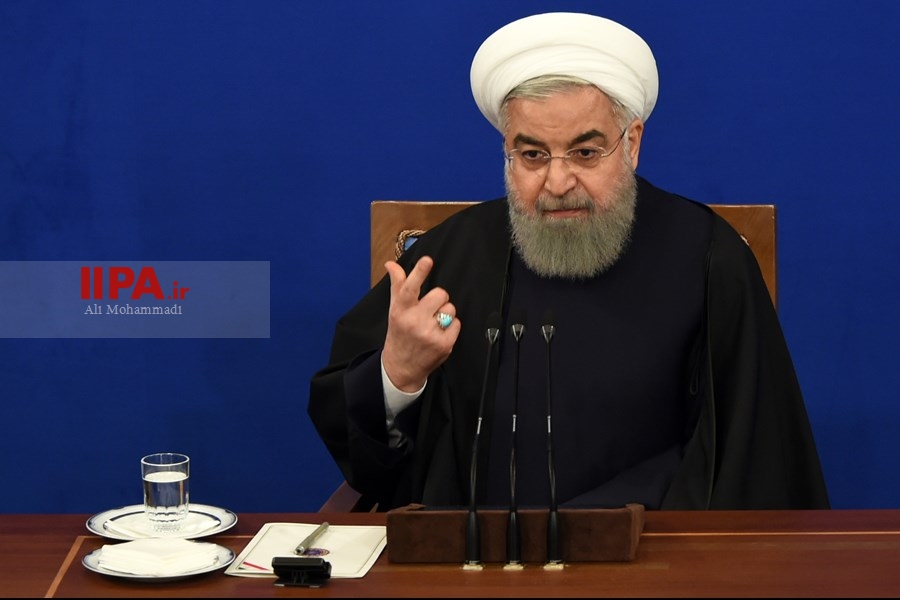   نشست خبری حسن روحانی