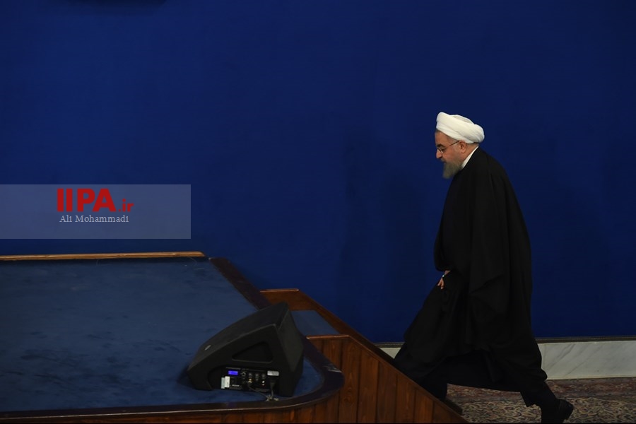   نشست خبری حسن روحانی
