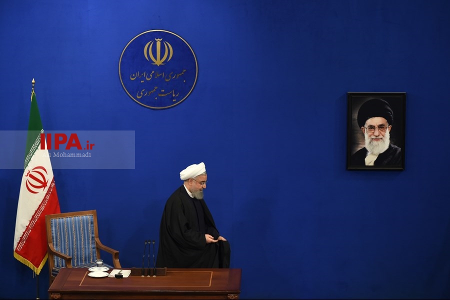   نشست خبری حسن روحانی