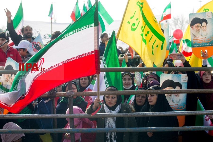   سخنرانی رئیس جمهوری در راهپیمایی 22 بهمن