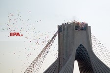   سخنرانی رئیس جمهوری در راهپیمایی 22 بهمن