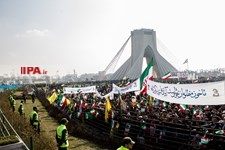   سخنرانی رئیس جمهوری در راهپیمایی 22 بهمن