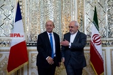   دیدار وزرای خارجه ایران و فرانسه