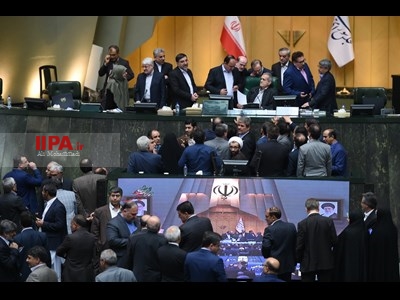 جلسه استیضاح علی ربیعی و عباس آخوندی