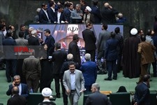   جلسه استیضاح علی ربیعی و عباس آخوندی