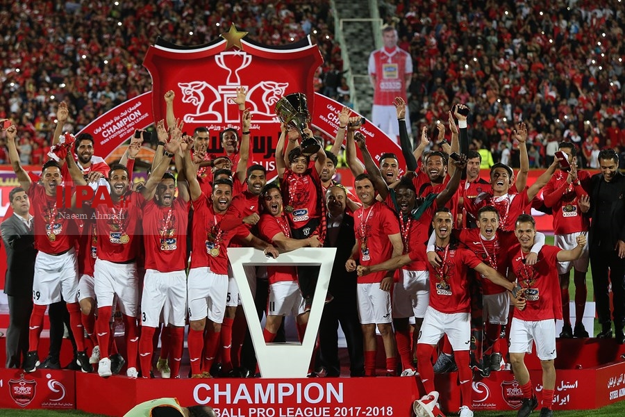  جشن قهرمانی پرسپولیس در لیگ برتر