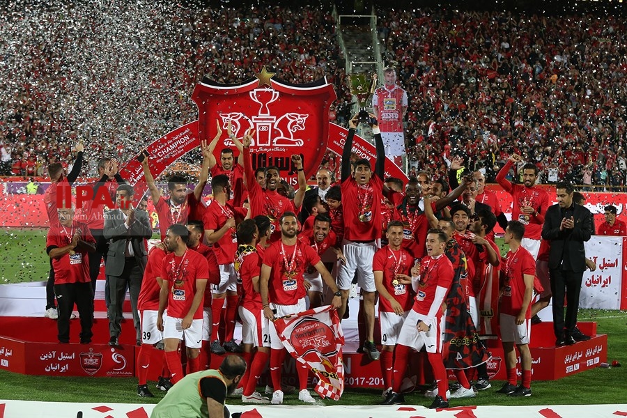   جشن قهرمانی پرسپولیس در لیگ برتر