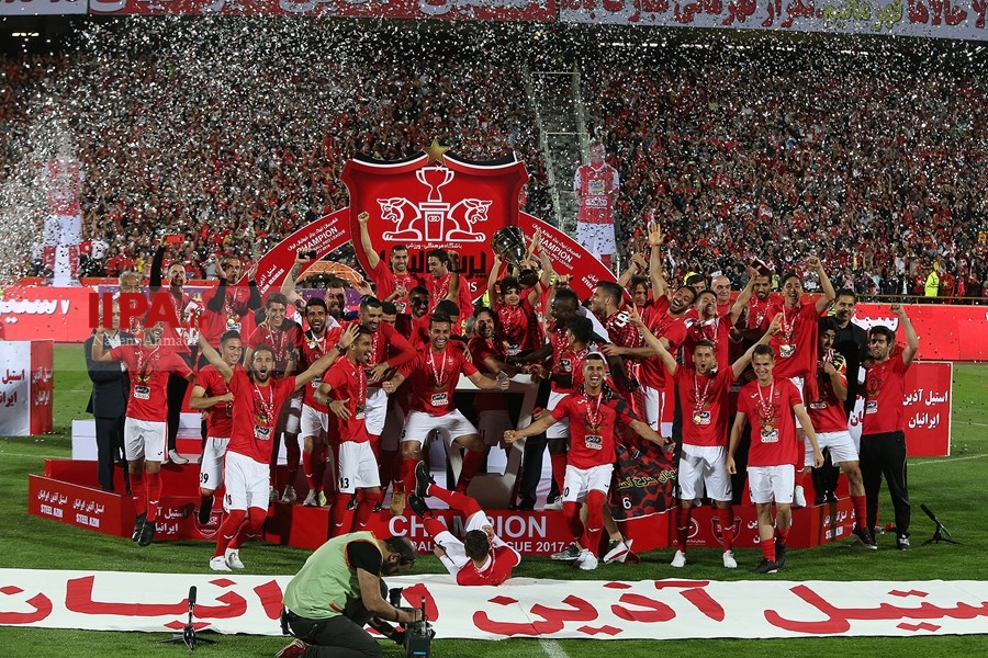   جشن قهرمانی پرسپولیس در لیگ برتر