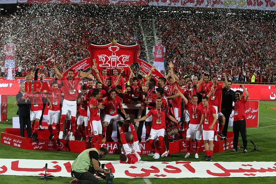   جشن قهرمانی پرسپولیس در لیگ برتر