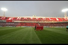   دیدار تیم های فوتبال پرسپولیس ایران و الجزیره امارات 