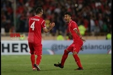   دیدار تیم های فوتبال پرسپولیس ایران و الجزیره امارات