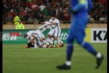   دیدار تیم های فوتبال پرسپولیس ایران و الجزیره امارات