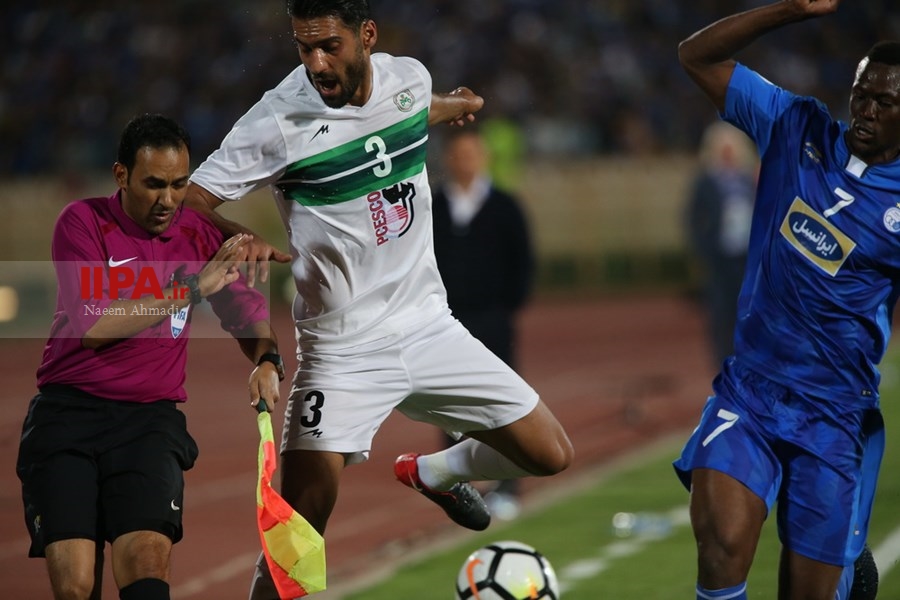   برد تیم فوتبال استقلال مقابل ذوب آهن در لیگ قهرمانان آسیا