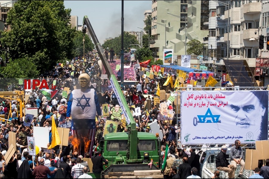   راهپیمایی روز قدس در تهران