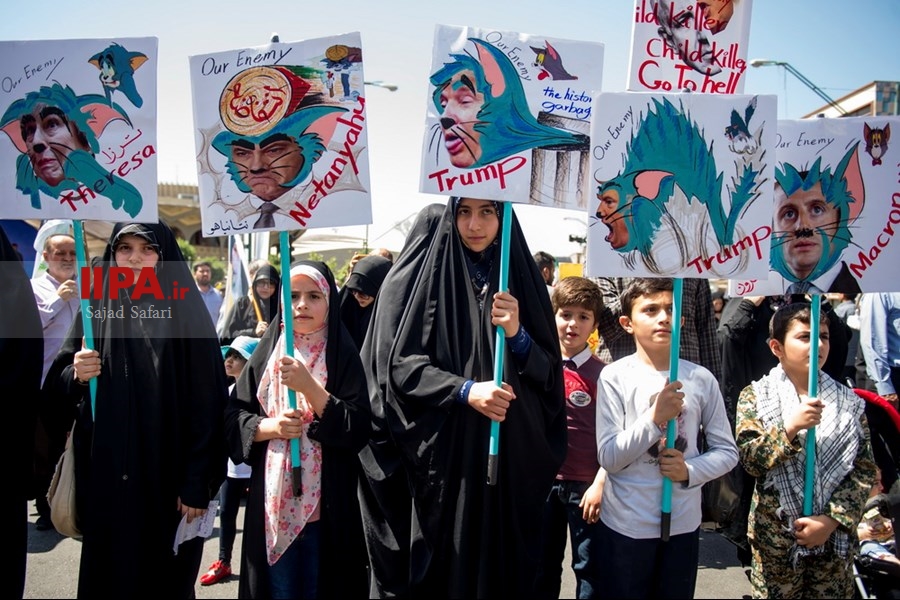   راهپیمایی روز قدس در تهران