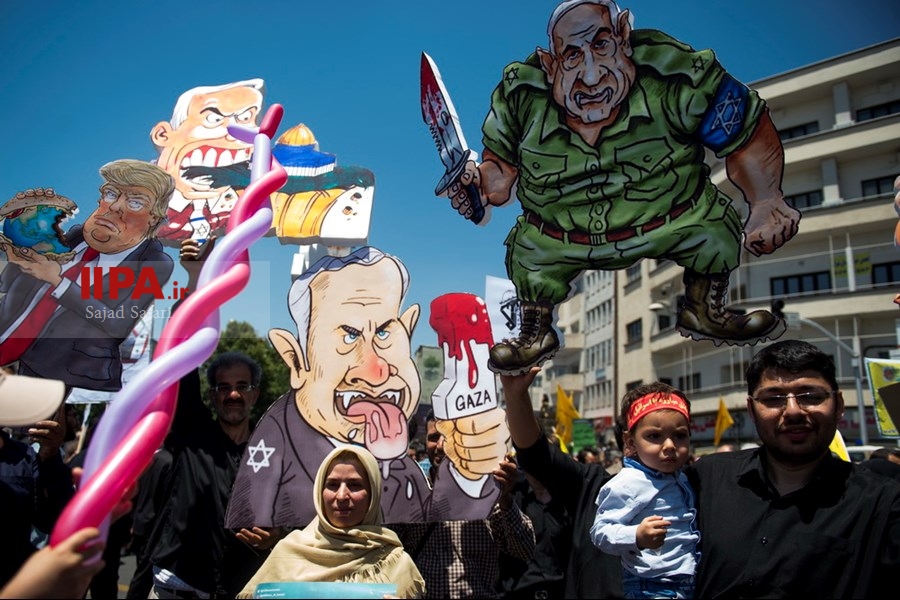  راهپیمایی روز قدس در تهران