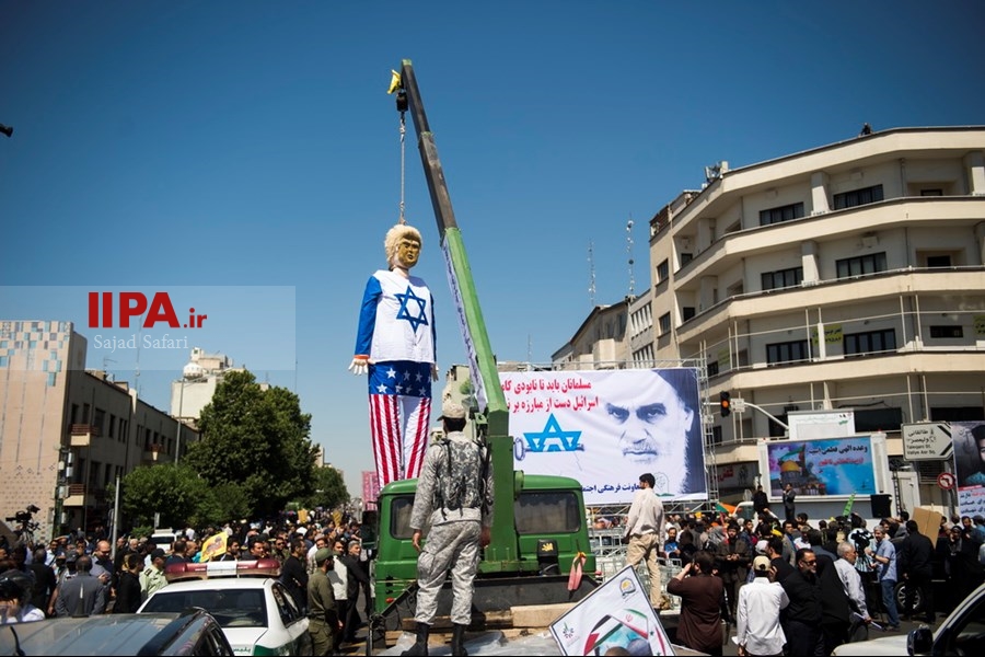   راهپیمایی روز قدس در تهران