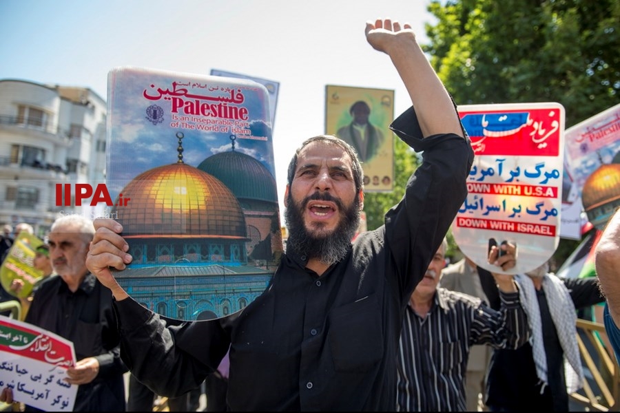   راهپیمایی روز قدس در تهران