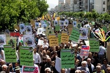   راهپیمایی روز قدس در تهران