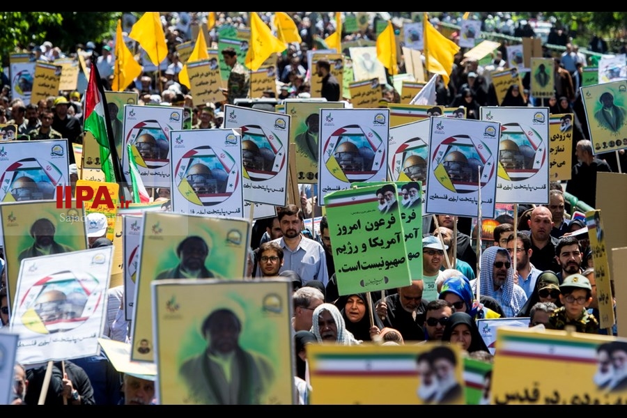   راهپیمایی روز قدس در تهران
