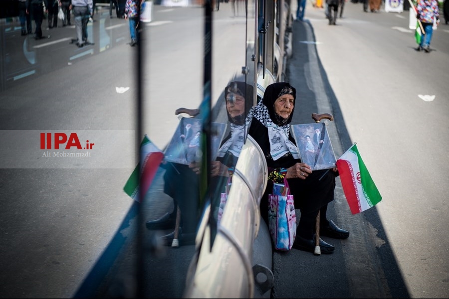   راهپیمایی روز قدس در تهران