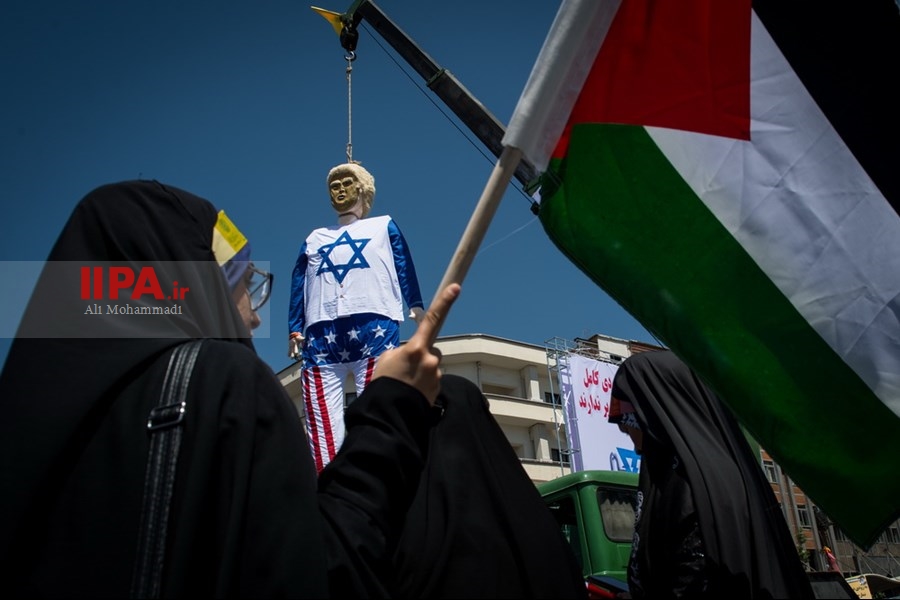   راهپیمایی روز قدس در تهران