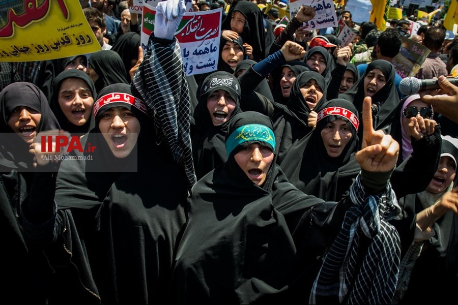   راهپیمایی روز قدس در تهران