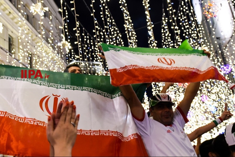   جشن و پایکوبی هواداران تیم ملی در مسکو
