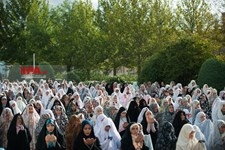   برگزاری نماز عید فطر در شهرک اکباتان و میدان المپیک تهران