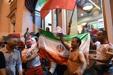   هواداران تیم ملی فوتبال در شهر سن پترزبورگ