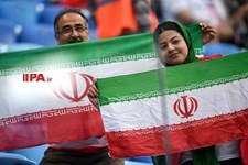   تماشاگران دیدار تیم های فوتبال ایران و مرکش 