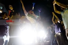   شادی مردم تهران پس از برد تیم ملی ایران مقابل مراکش