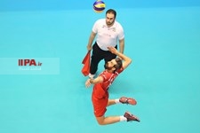   مسابقه تیم های ایران و آلمان در لیگ ملت های والیبال