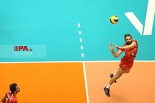   مسابقه تیم های ایران و آلمان در لیگ ملت های والیبال