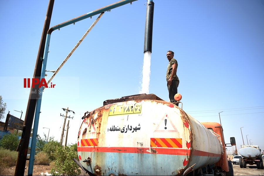   بحران آب آشامیدنی در آبادان
