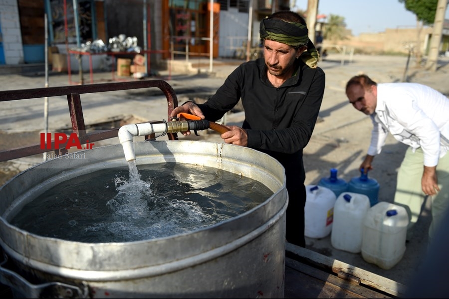   بحران آب آشامیدنی در آبادان