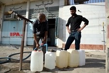   بحران آب آشامیدنی در آبادان