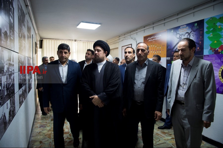   بازدید سید حسن خمینی از خبرگزاری ایرنا