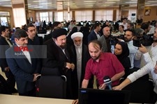   بازدید سید حسن خمینی از خبرگزاری ایرنا