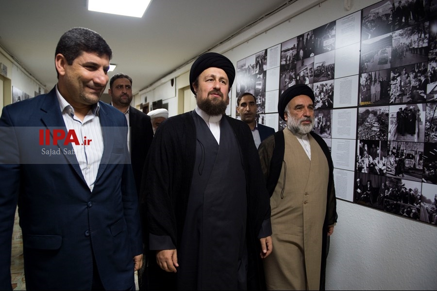   بازدید سید حسن خمینی از خبرگزاری ایرنا