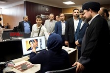   بازدید سید حسن خمینی از خبرگزاری ایرنا