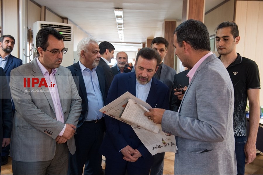   بازدید رئیس دفتر رئیس جمهور از موسسه مطبوعاتی ایران