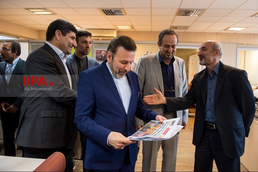   بازدید رئیس دفتر رئیس جمهور از موسسه مطبوعاتی ایران