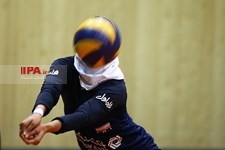   تمرین آمادگی جسمانی تیم ملی والیبال زنان ایران 